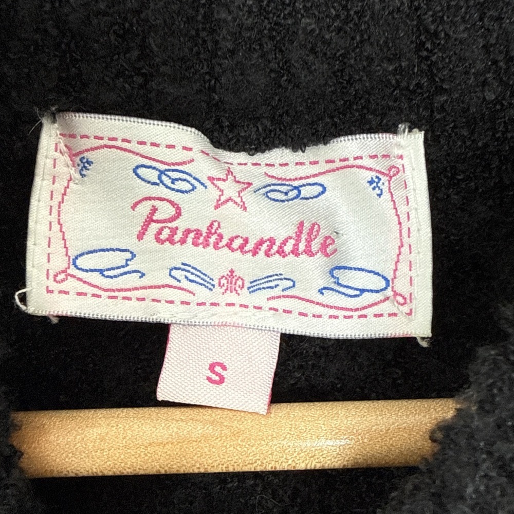 Panhandle Sweater Womens S Black R Beige Blue Aztec Western Pullover Cowboy Knit - Picture 5 of 10